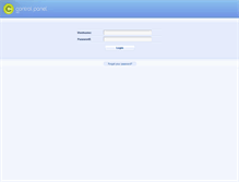 Tablet Screenshot of cp.hoster908.com